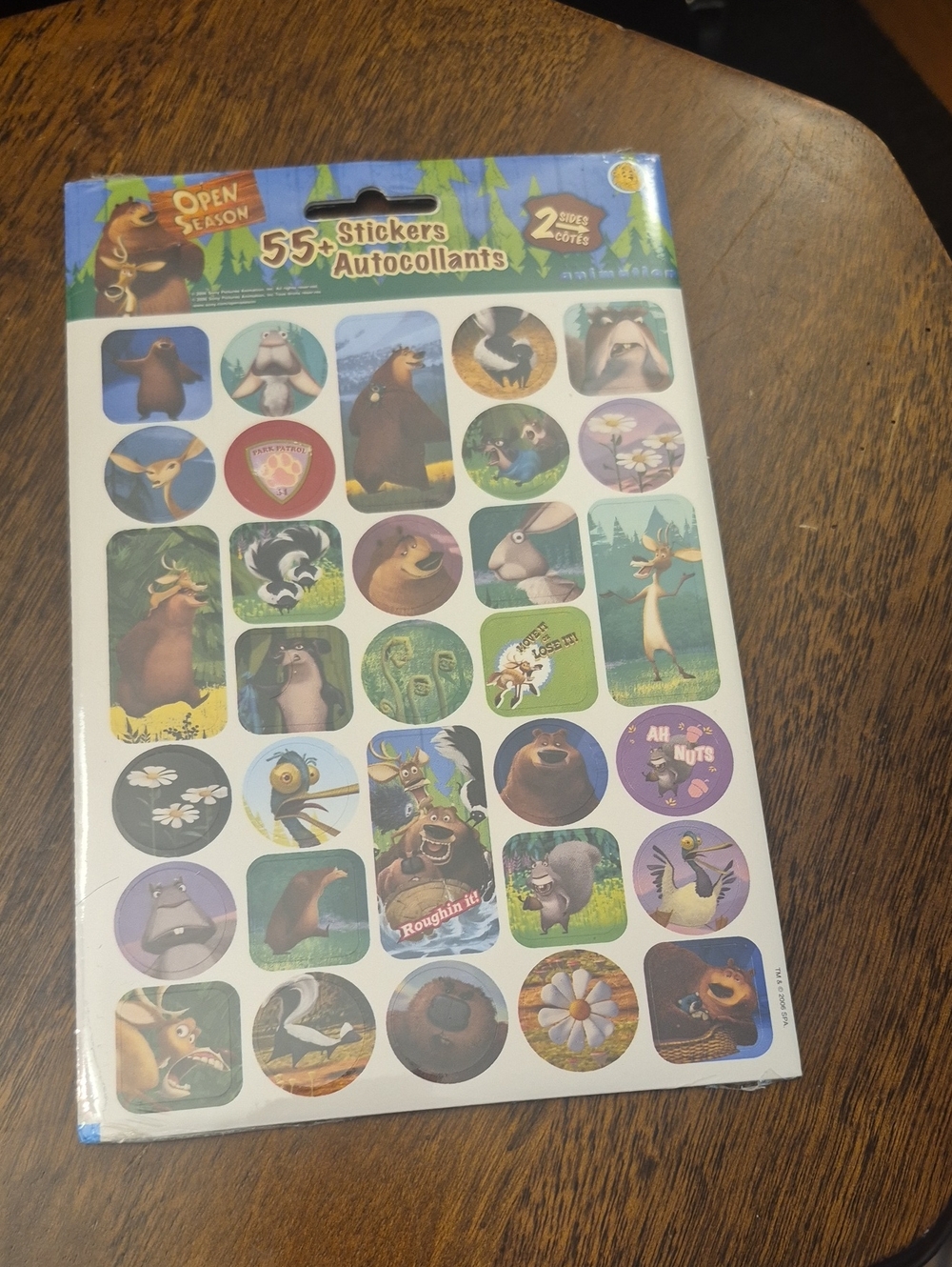 Open Season Purple Animal Sticker Pack - 55+ Stickers